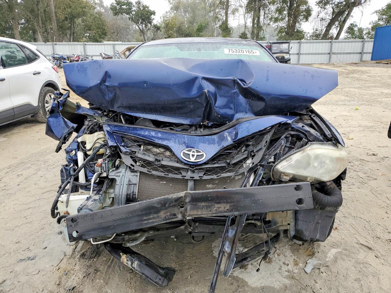 2013 Toyota Corolla L Blue vin: 5YFBU4EE5DP172609