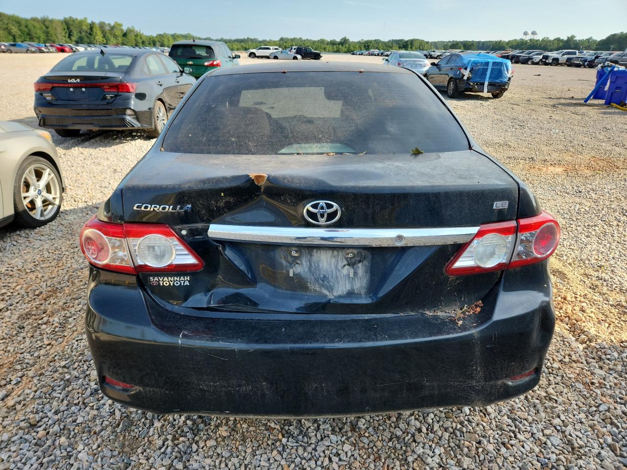2013 Toyota Corolla Le Black vin: 5YFBU4EE5DP175283