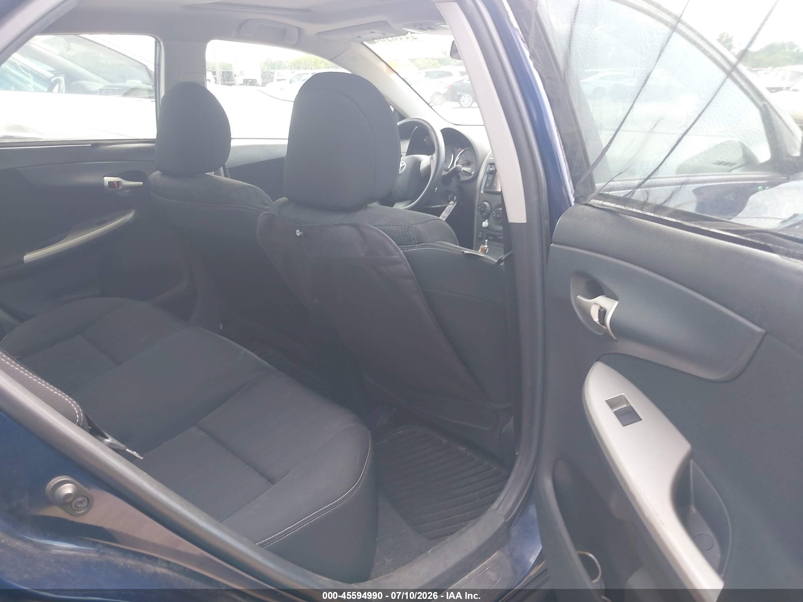 2013 Toyota Corolla S Синий vin: 5YFBU4EE5DP178183