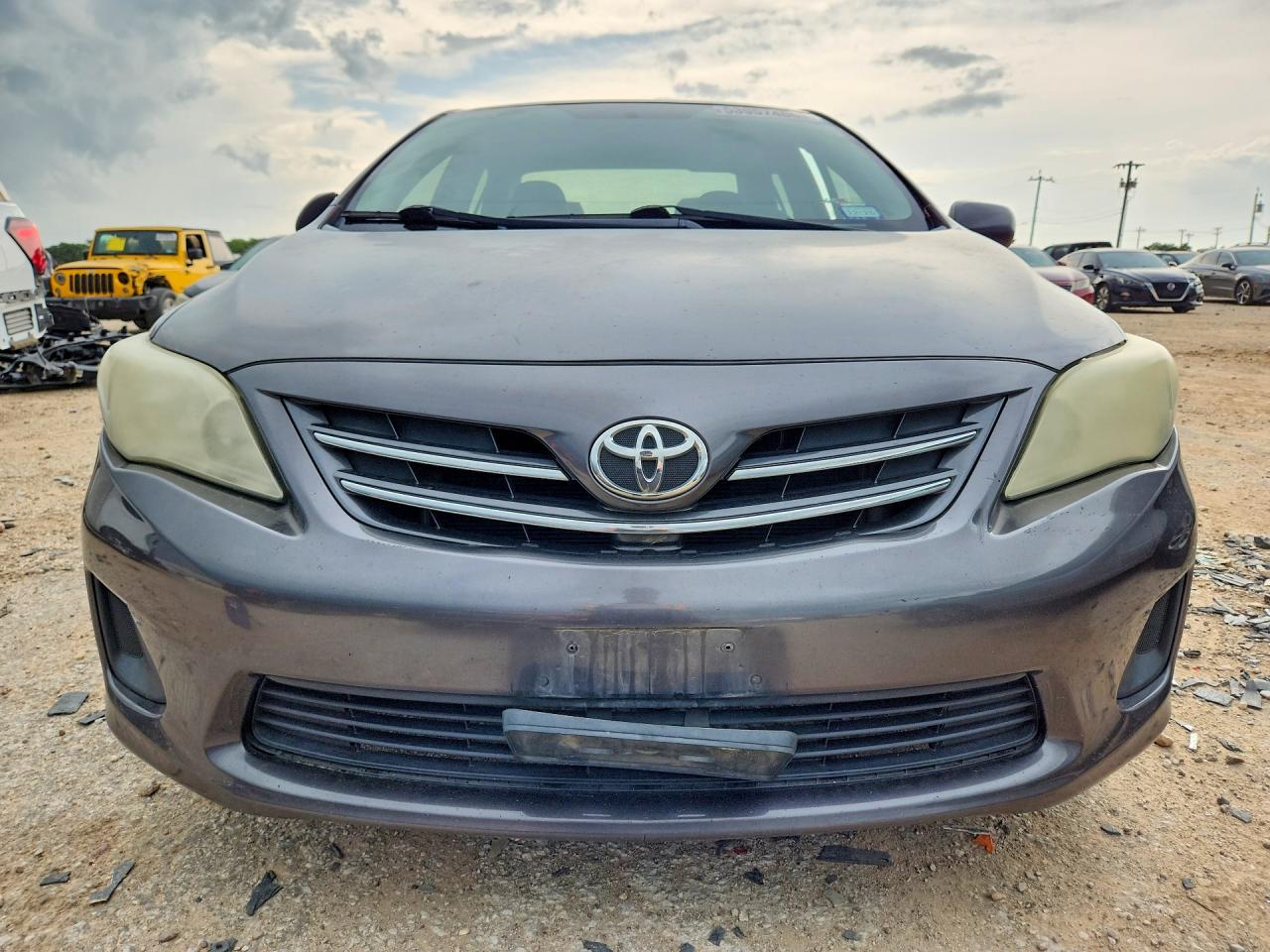2013 Toyota Corolla Le Gray vin: 5YFBU4EE5DP186946