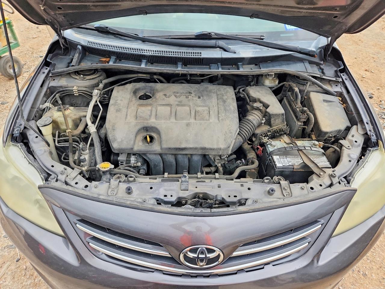 2013 Toyota Corolla Le Gray vin: 5YFBU4EE5DP186946