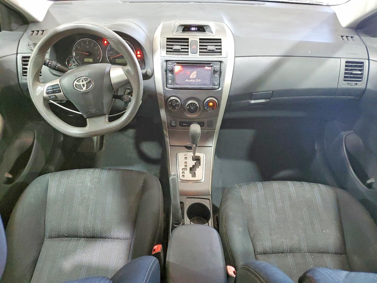 2013 Toyota Corolla S Black vin: 5YFBU4EE5DP187403