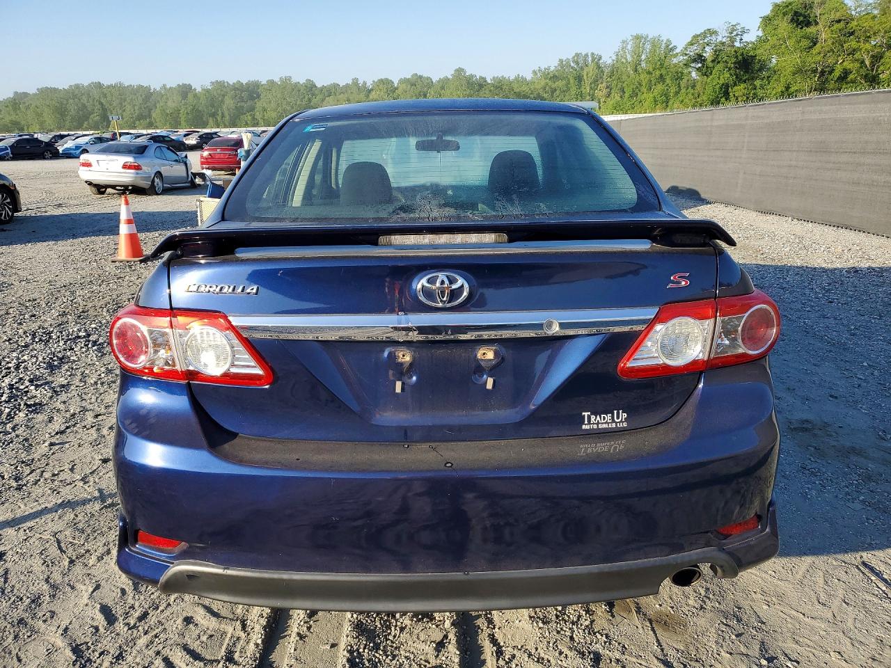 2013 Toyota Corolla S Blue vin: 5YFBU4EE5DP187658