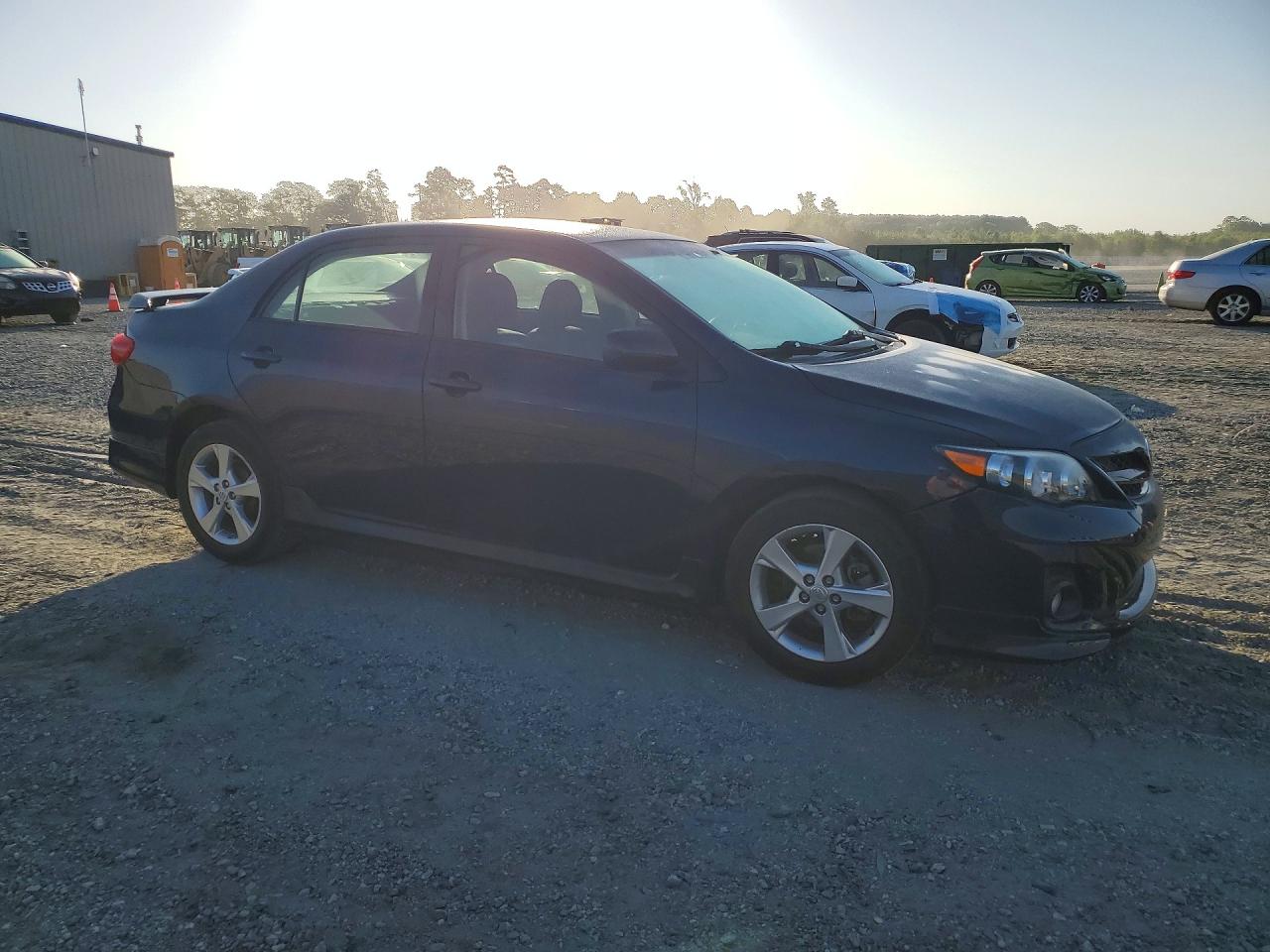 2013 Toyota Corolla S Blue vin: 5YFBU4EE5DP187658