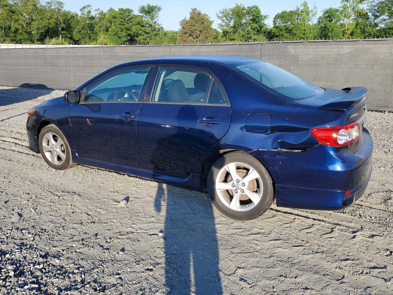 2013 Toyota Corolla S Blue vin: 5YFBU4EE5DP187658