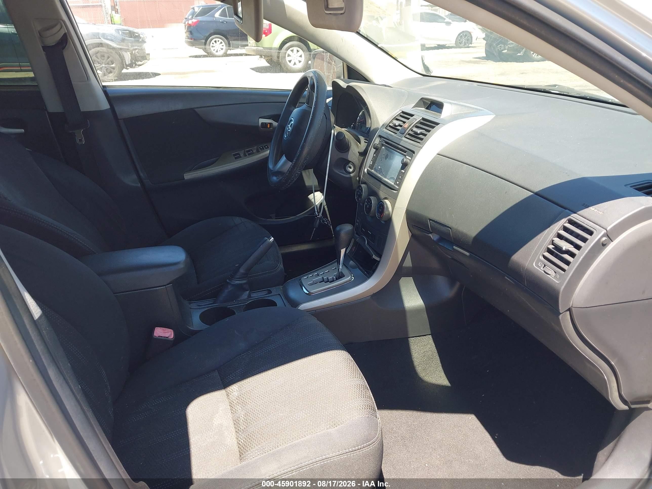2013 Toyota Corolla S Silver vin: 5YFBU4EE5DP188003