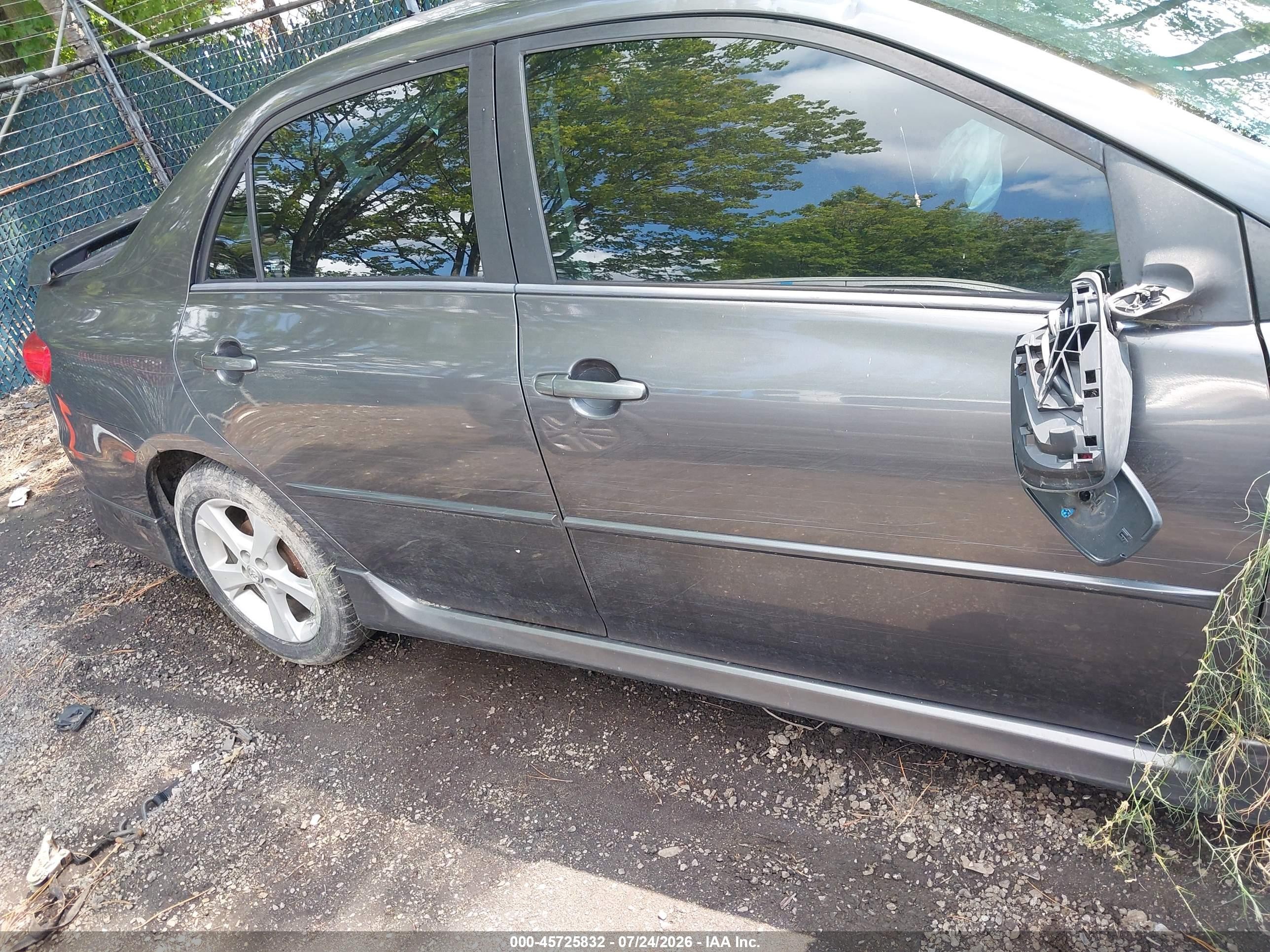 2013 Toyota Corolla S Gray vin: 5YFBU4EE5DP197588