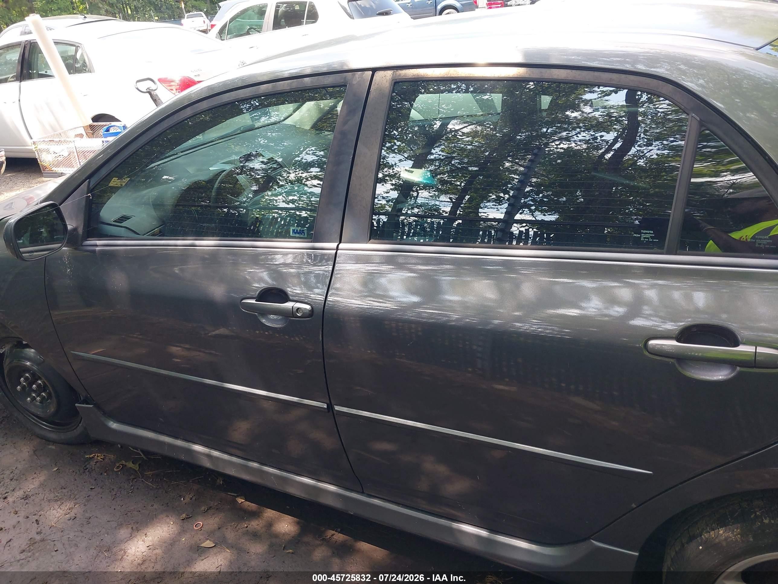 2013 Toyota Corolla S Gray vin: 5YFBU4EE5DP197588