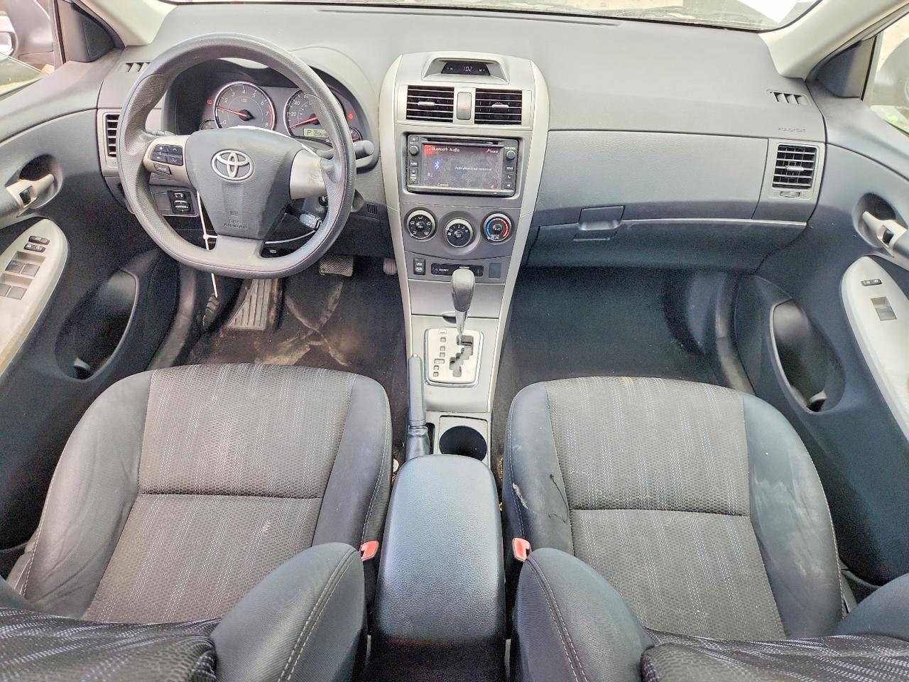 2013 Toyota Corolla S Silver vin: 5YFBU4EE5DP207116
