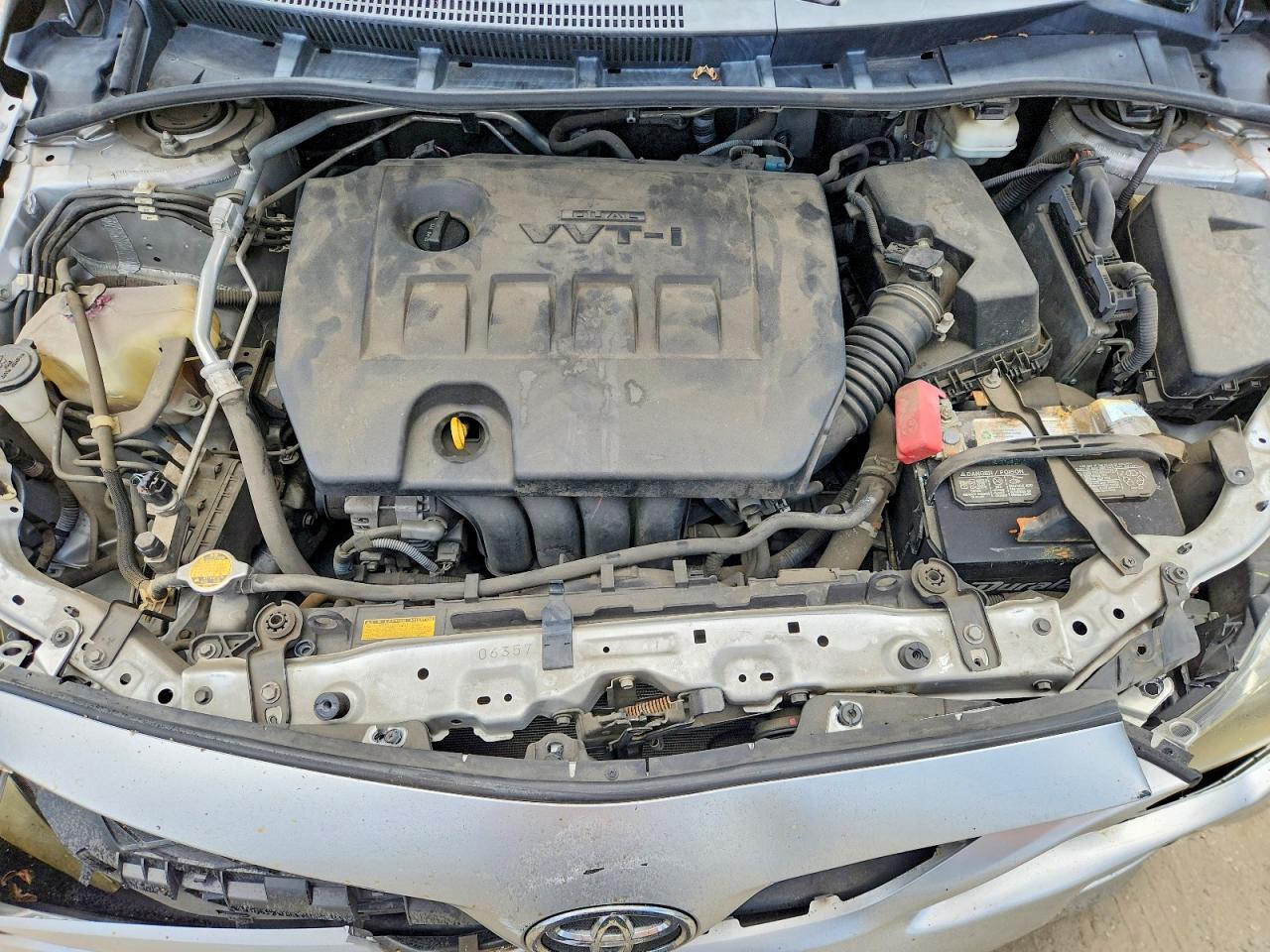 2013 Toyota Corolla S Silver vin: 5YFBU4EE5DP207116