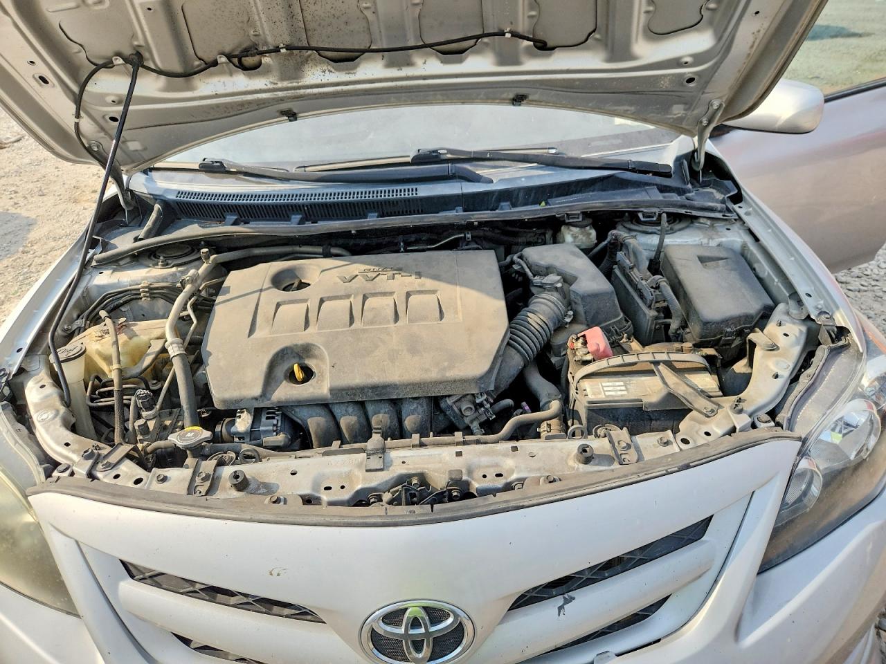 2013 Toyota Corolla S Silver vin: 5YFBU4EE5DP208539