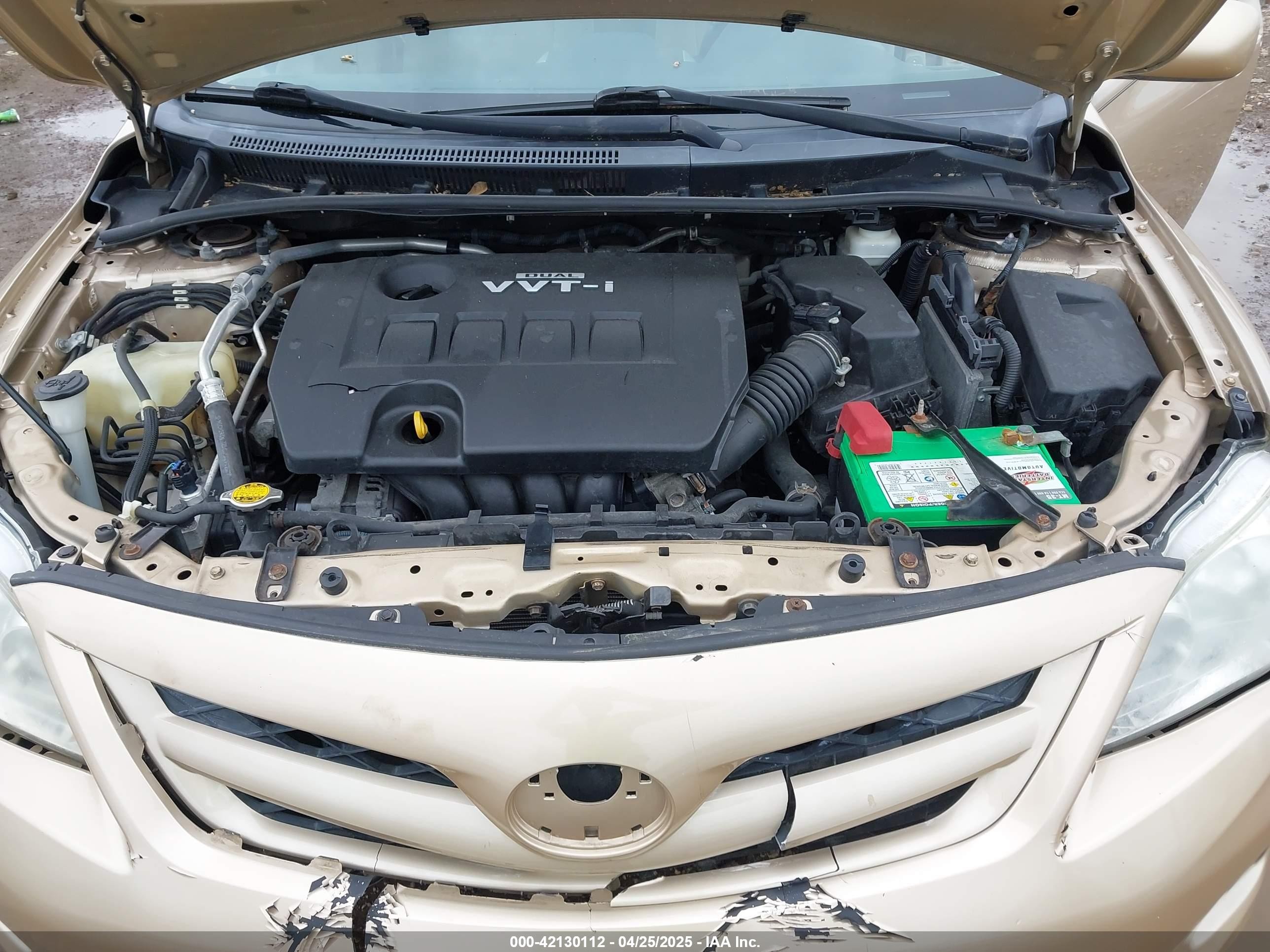 2013 Toyota Corolla L Золотой vin: 5YFBU4EE5DP215796