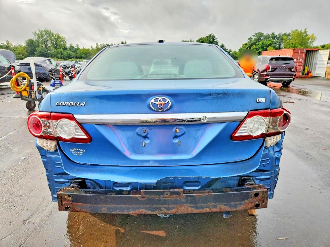 2013 Toyota Corolla Le Blue vin: 5YFBU4EE5DP219038