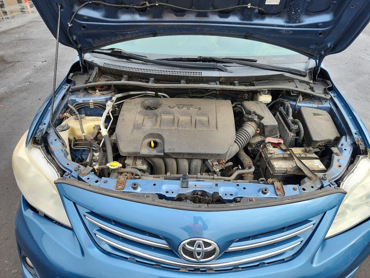 2013 Toyota Corolla Le Blue vin: 5YFBU4EE5DP219038