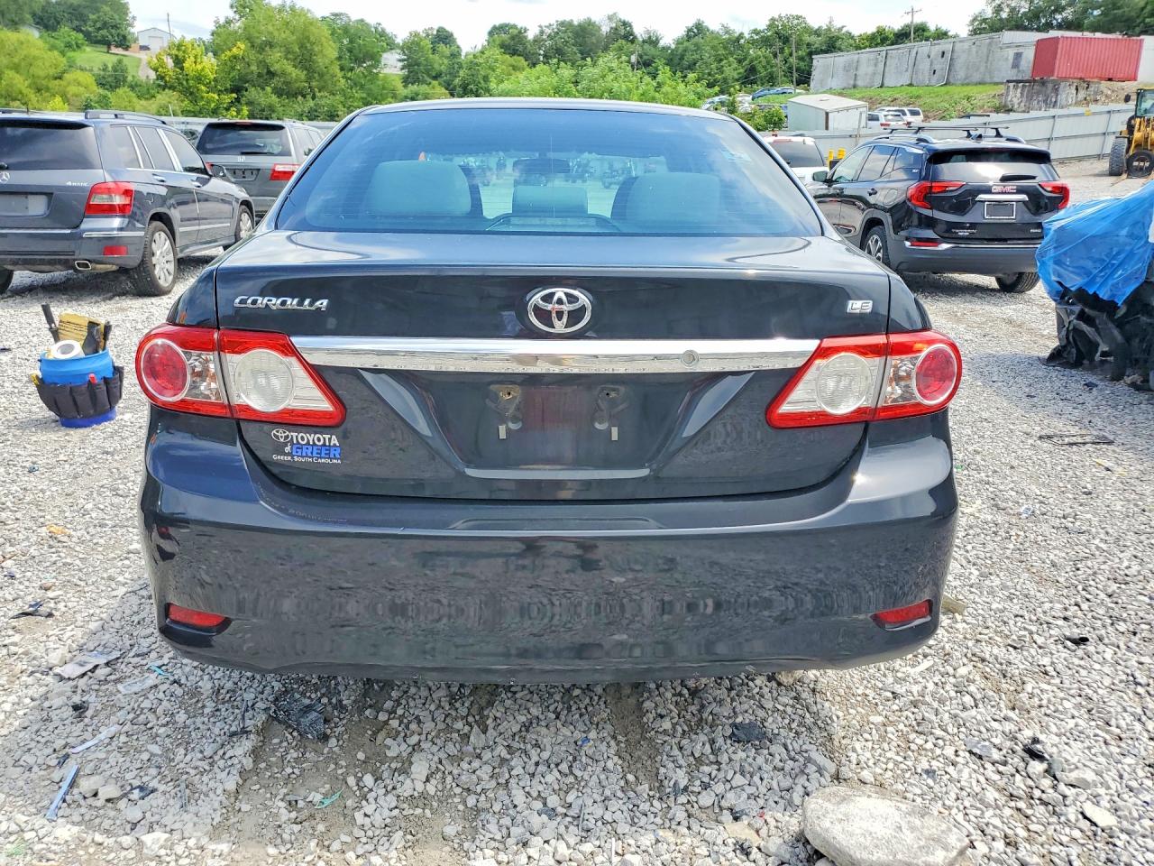 2013 Toyota Corolla Le Черный vin: 5YFBU4EE5DP223154