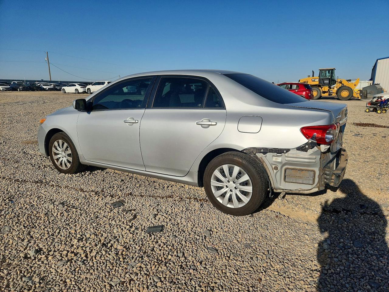 2013 Toyota Corolla Le Silver vin: 5YFBU4EE5DP224918