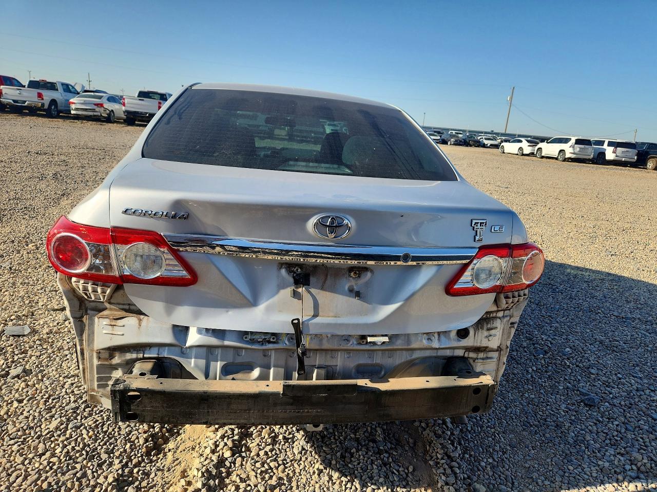 2013 Toyota Corolla Le Silver vin: 5YFBU4EE5DP224918