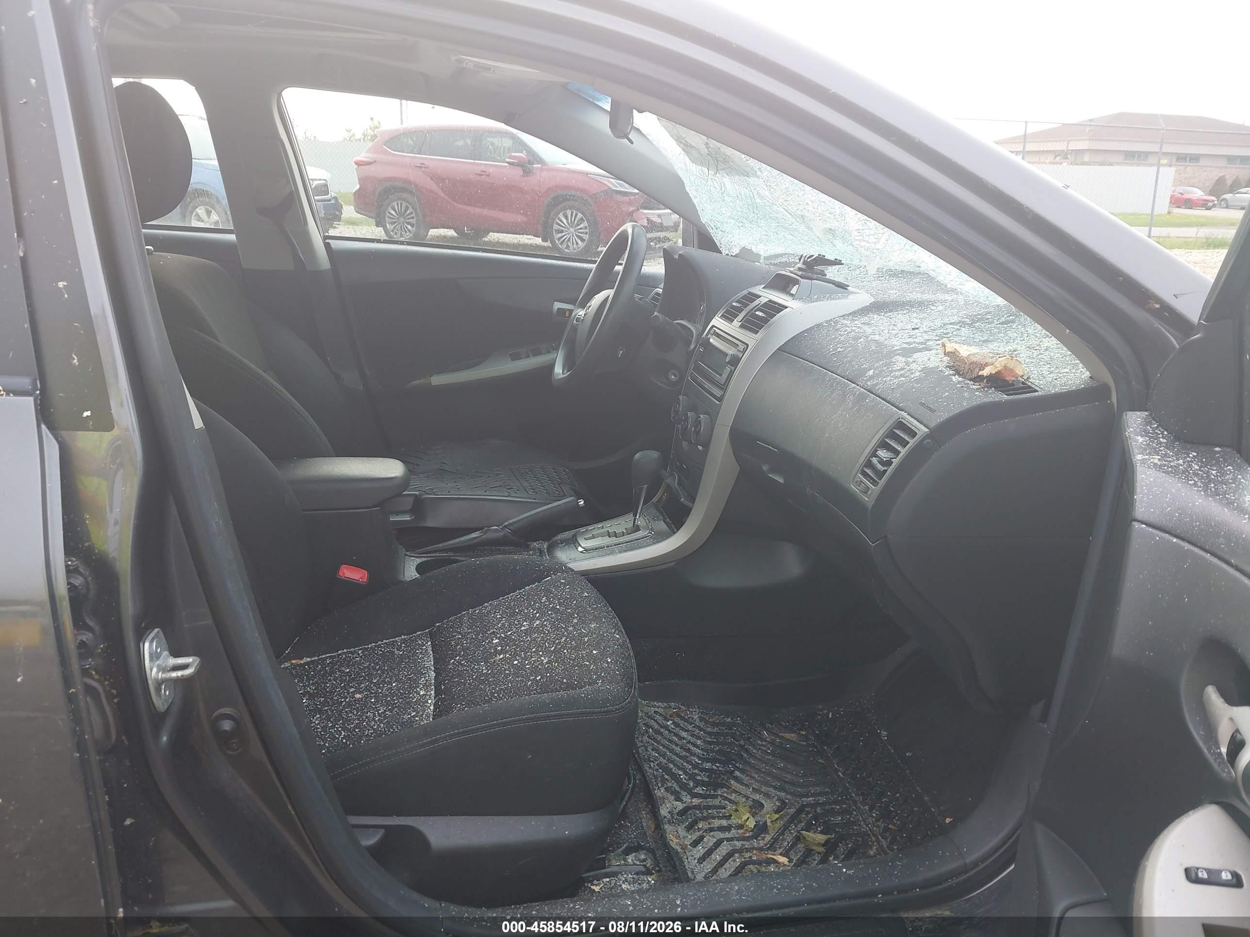2012 Toyota Corolla S Gray vin: 5YFBU4EE6CP006291