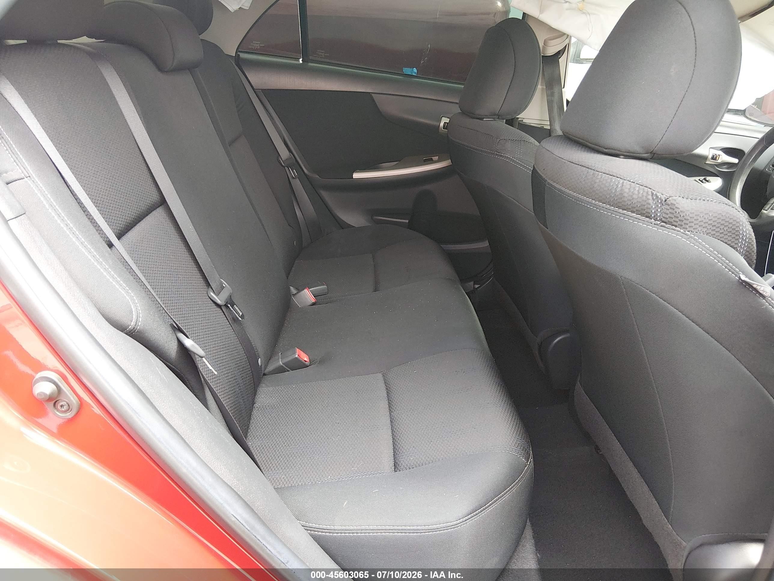 2012 Toyota Corolla S Red vin: 5YFBU4EE6CP006761
