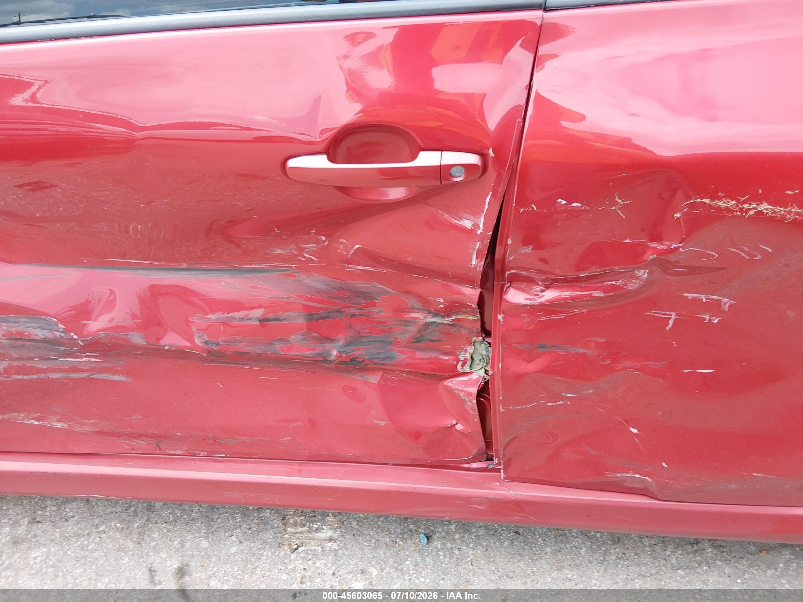 2012 Toyota Corolla S Red vin: 5YFBU4EE6CP006761