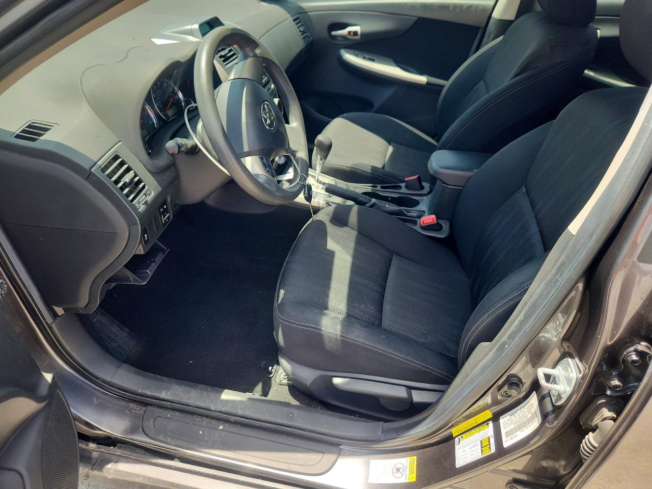 2012 Toyota Corolla S Charcoal vin: 5YFBU4EE6CP010762