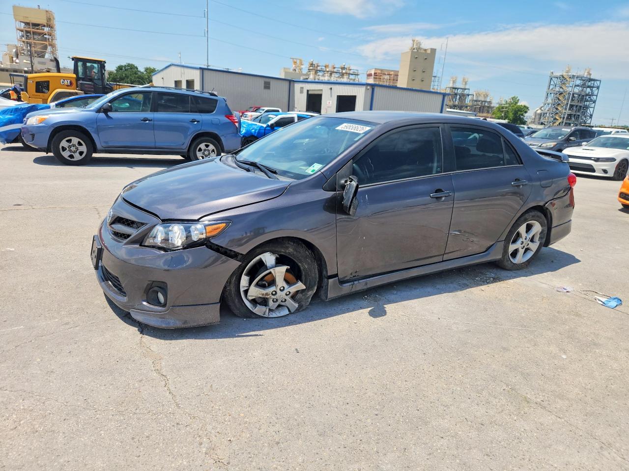 2012 Toyota Corolla S Charcoal vin: 5YFBU4EE6CP010762