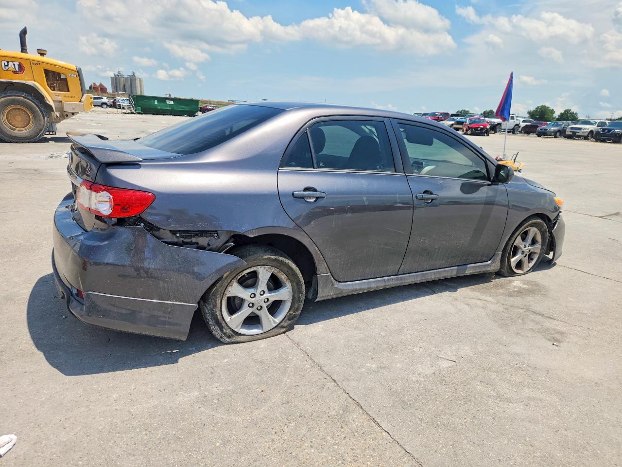 2012 Toyota Corolla S Charcoal vin: 5YFBU4EE6CP010762