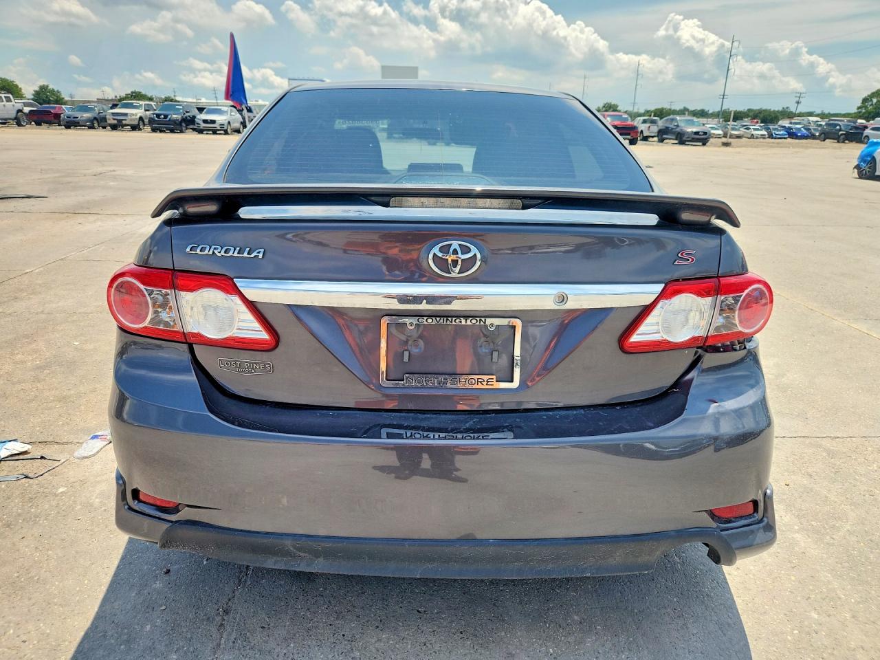 2012 Toyota Corolla S Charcoal vin: 5YFBU4EE6CP010762