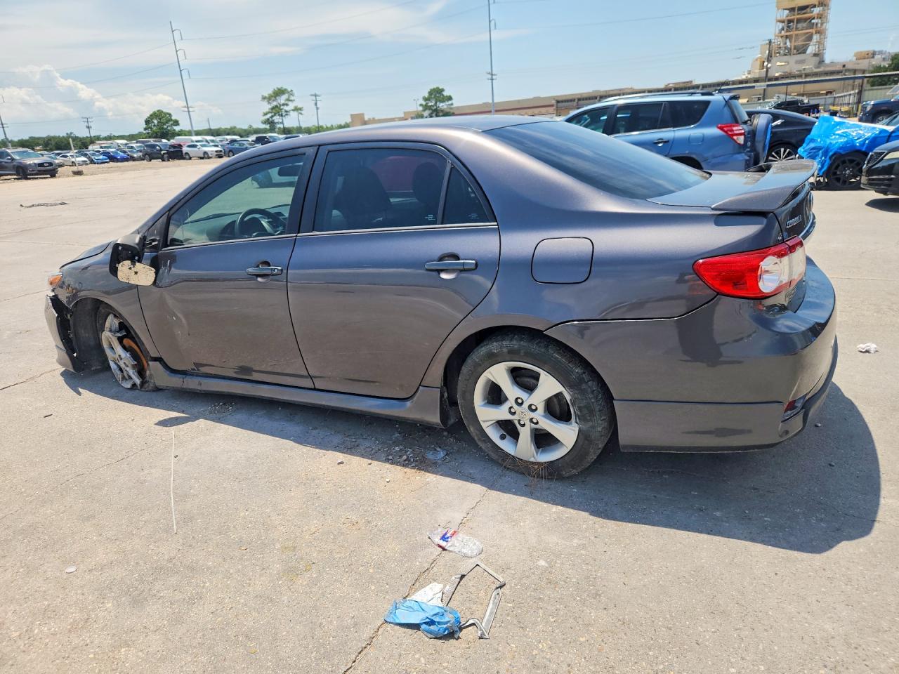 2012 Toyota Corolla S Charcoal vin: 5YFBU4EE6CP010762