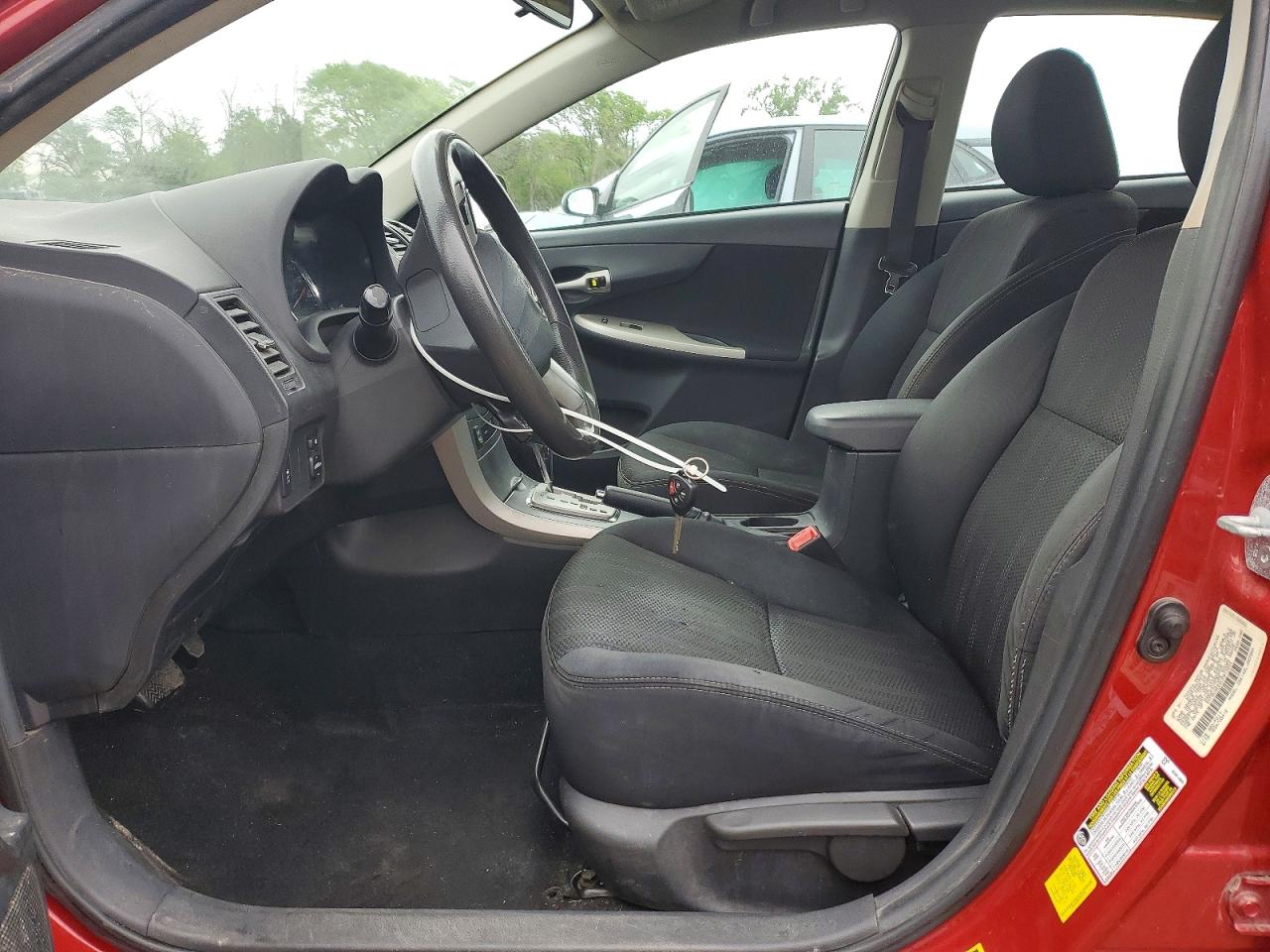 2012 Toyota Corolla S Red vin: 5YFBU4EE6CP013354