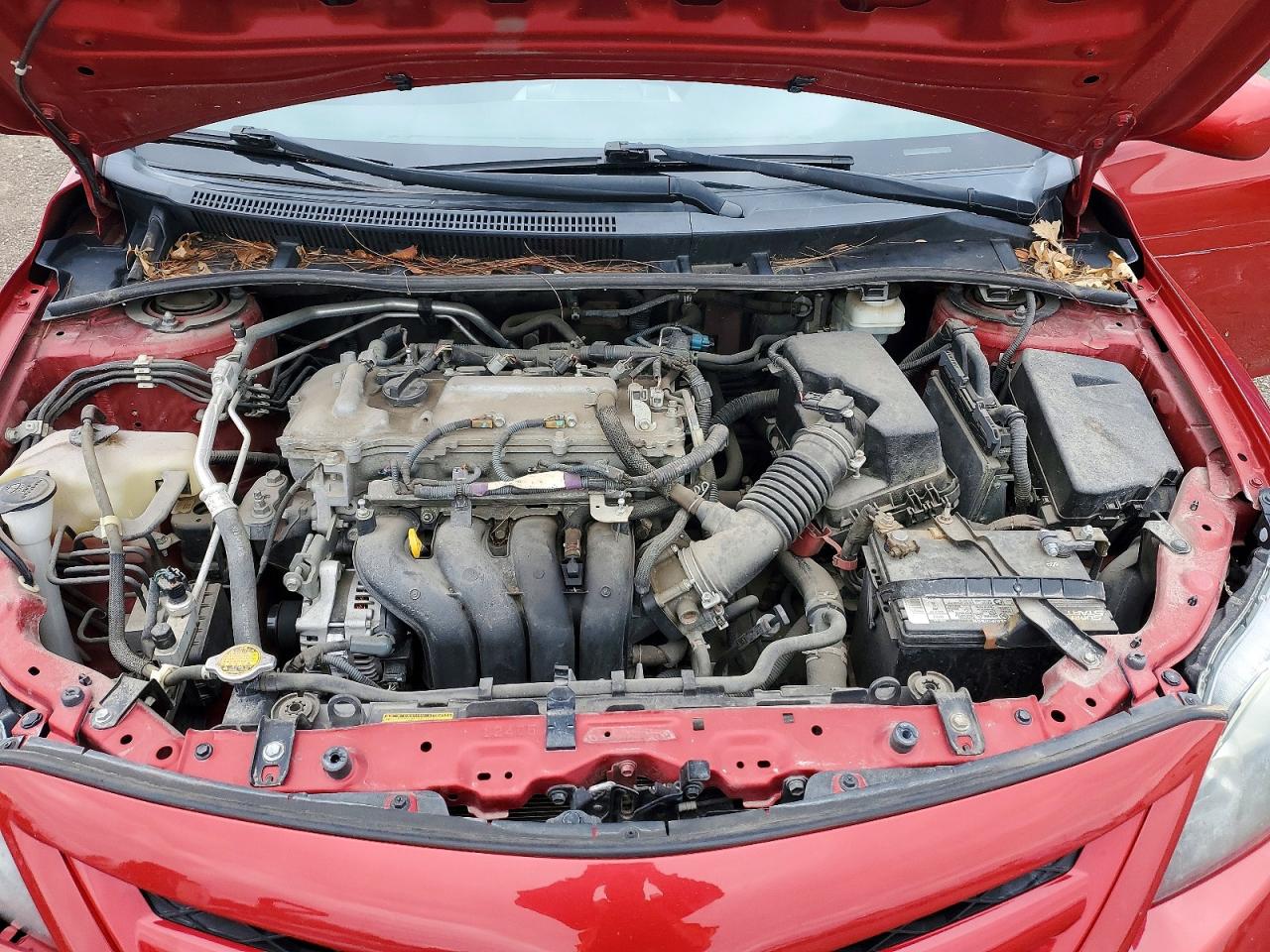 2012 Toyota Corolla S Red vin: 5YFBU4EE6CP013354