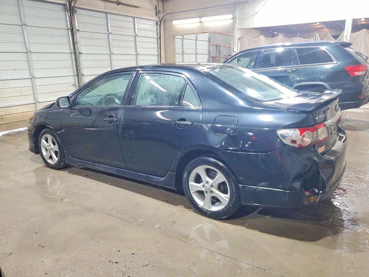 2012 Toyota Corolla S Black vin: 5YFBU4EE6CP020711