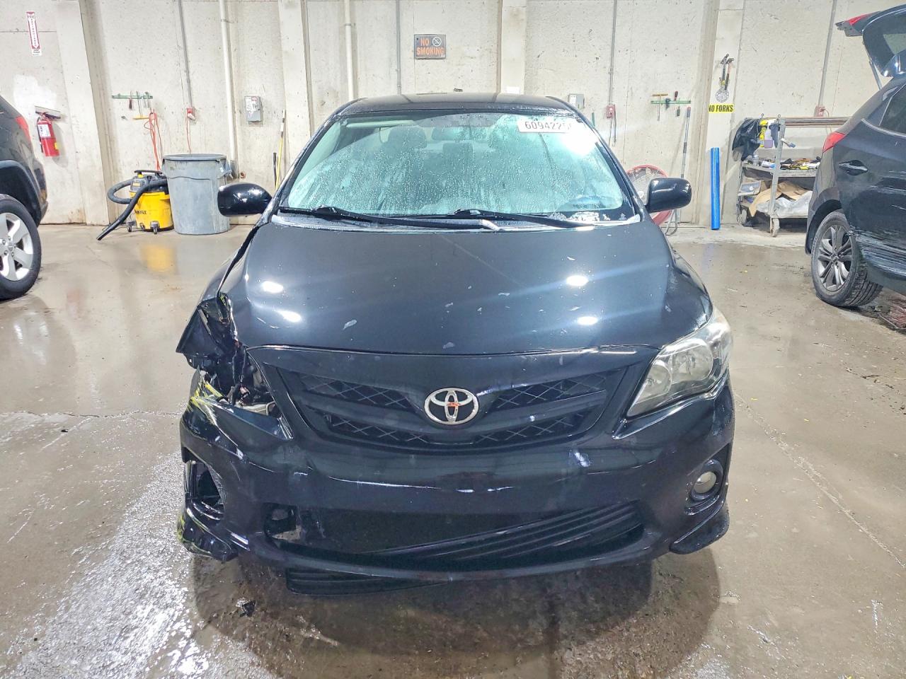 2012 Toyota Corolla S Black vin: 5YFBU4EE6CP020711