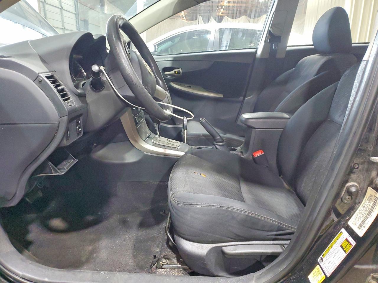 2012 Toyota Corolla S Black vin: 5YFBU4EE6CP020711