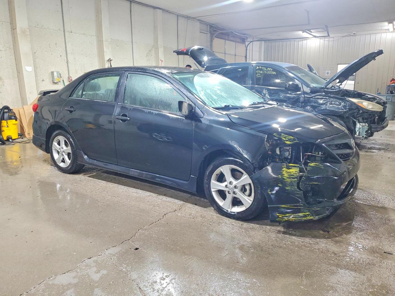 2012 Toyota Corolla S Black vin: 5YFBU4EE6CP020711