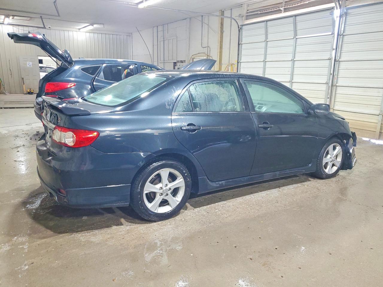 2012 Toyota Corolla S Black vin: 5YFBU4EE6CP020711