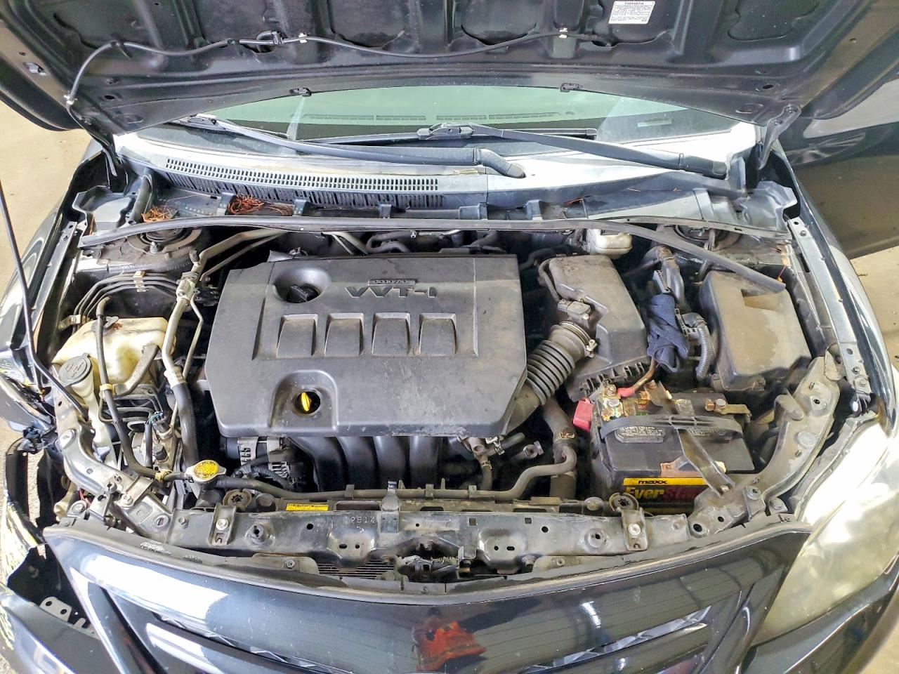 2012 Toyota Corolla S Black vin: 5YFBU4EE6CP020711