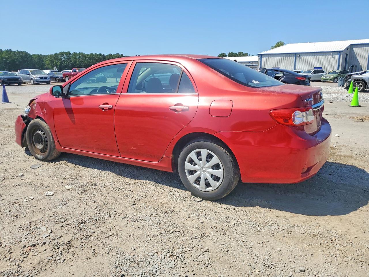 2012 Toyota Corolla L Red vin: 5YFBU4EE6CP024340