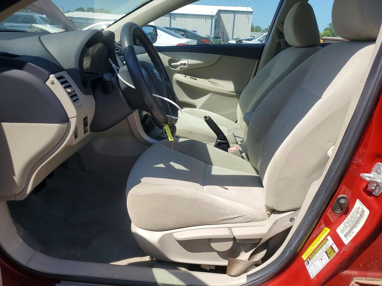 2012 Toyota Corolla L Red vin: 5YFBU4EE6CP024340