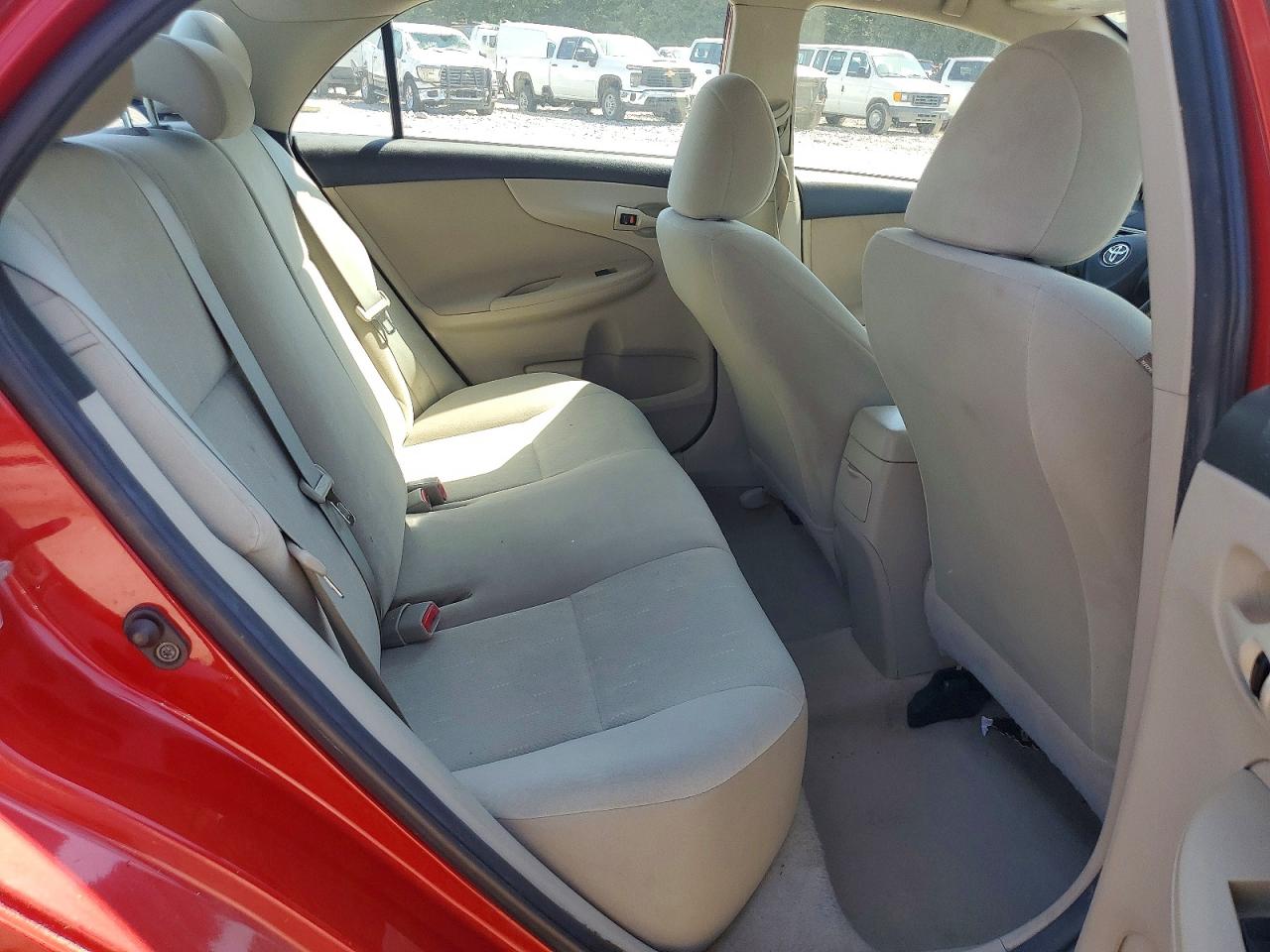 2012 Toyota Corolla L Red vin: 5YFBU4EE6CP024340