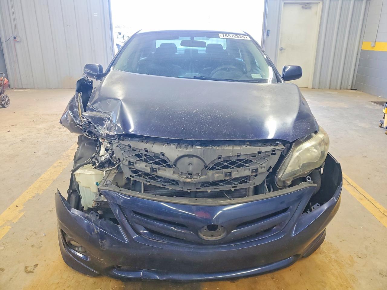 2012 Toyota Corolla Base Blue vin: 5YFBU4EE6CP027092