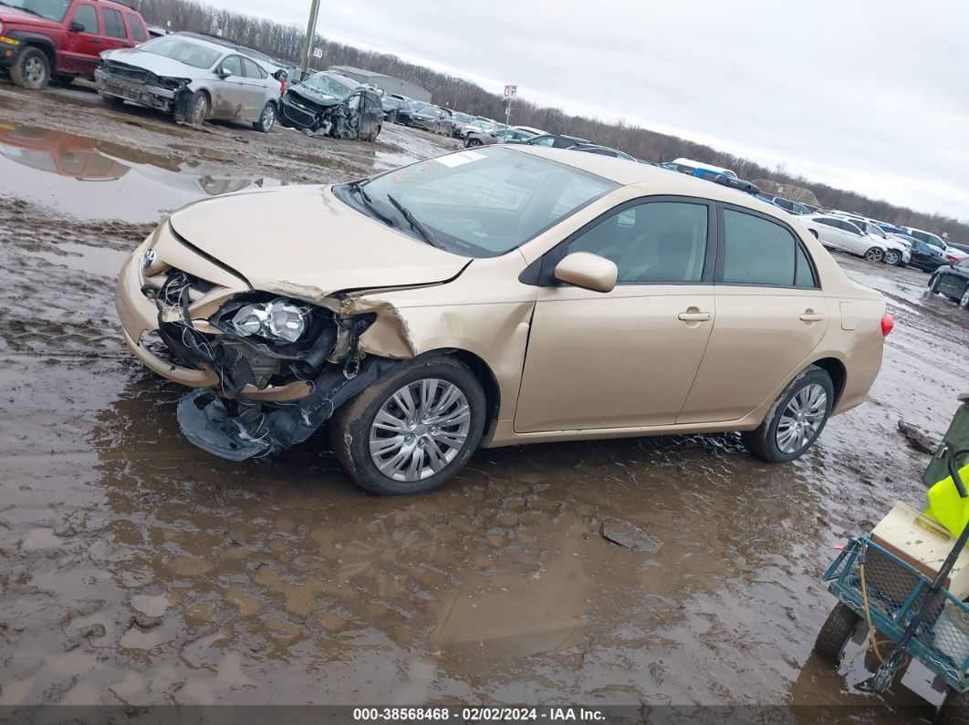 2012 Toyota Corolla Le Gold vin: 5YFBU4EE6CP029974
