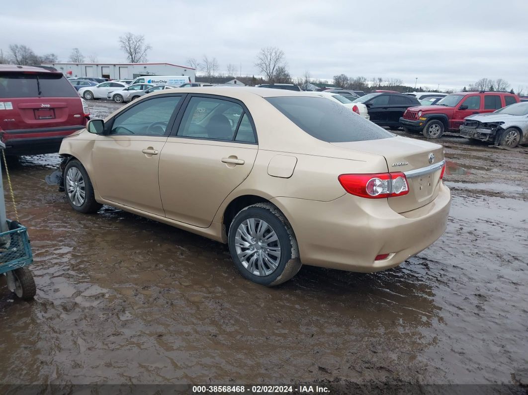 2012 Toyota Corolla Le Gold vin: 5YFBU4EE6CP029974