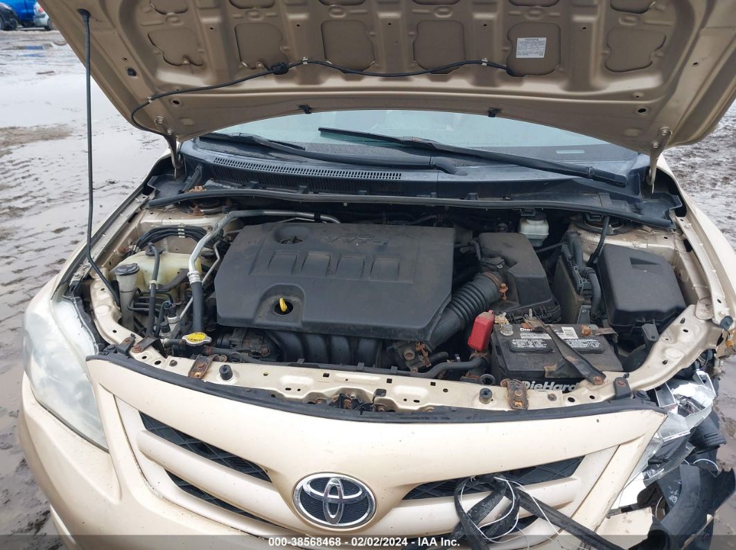 2012 Toyota Corolla Le Gold vin: 5YFBU4EE6CP029974