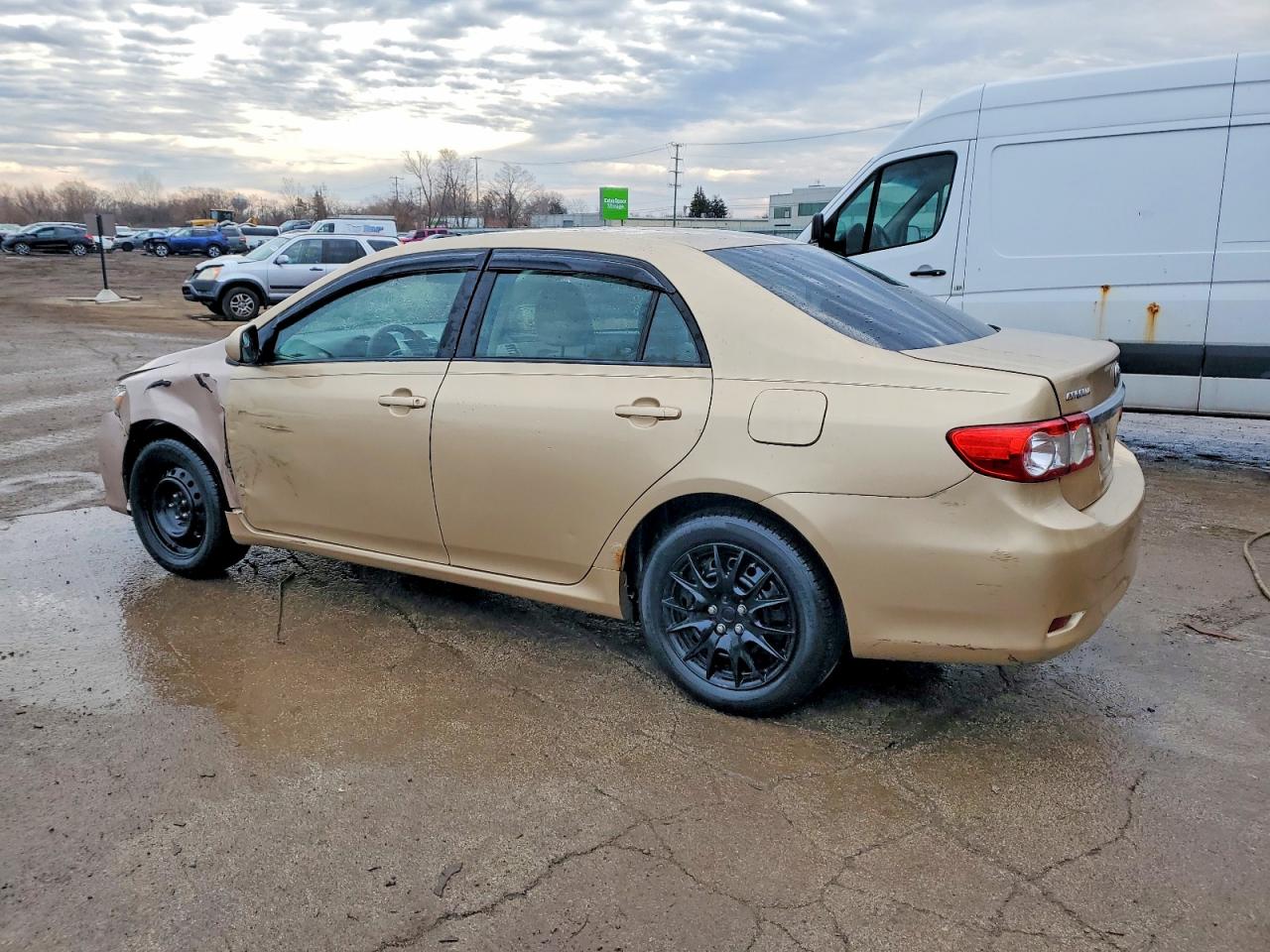 2012 Toyota Corolla Base Gold vin: 5YFBU4EE6CP029974