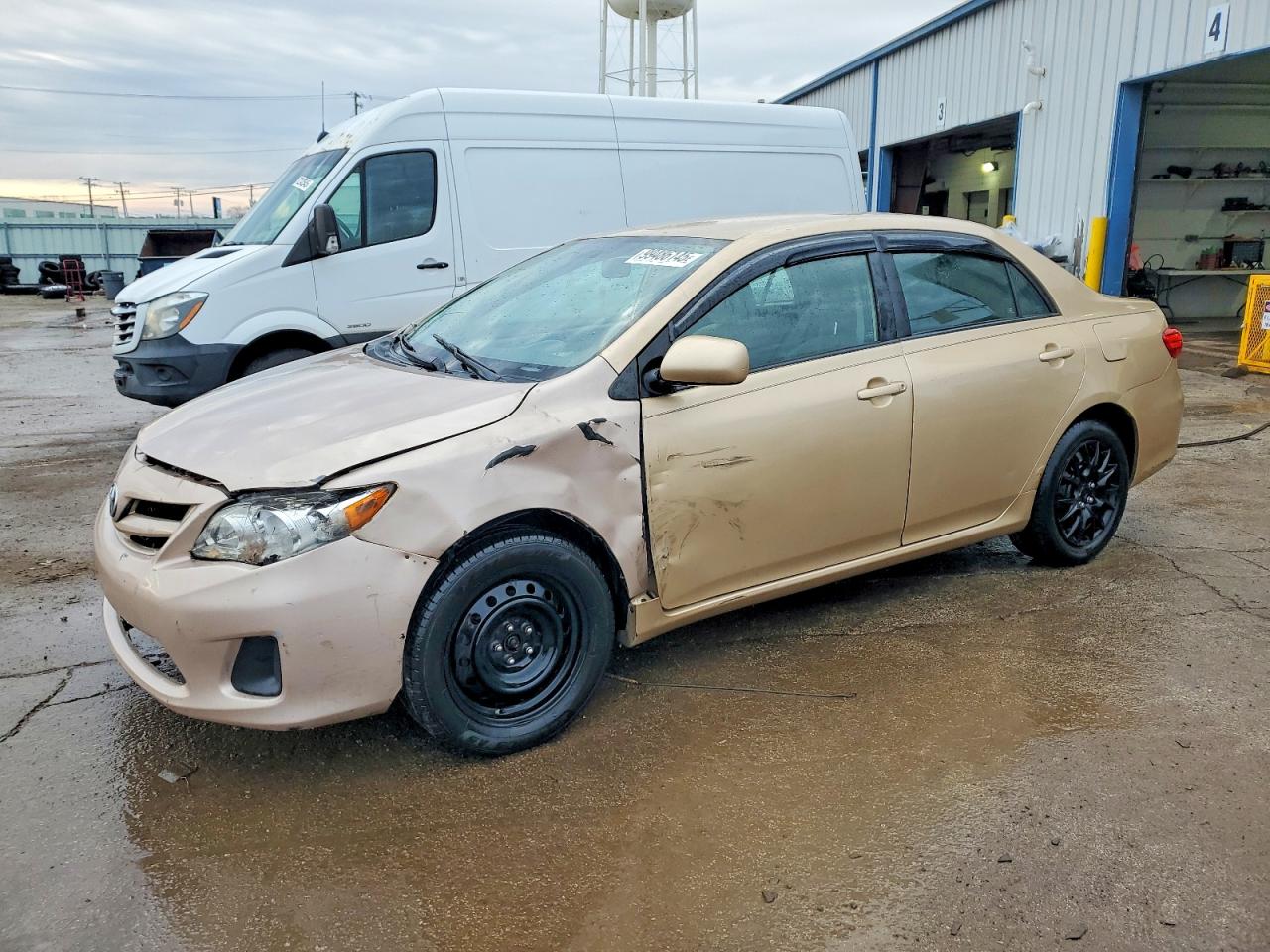 2012 Toyota Corolla Base Gold vin: 5YFBU4EE6CP029974