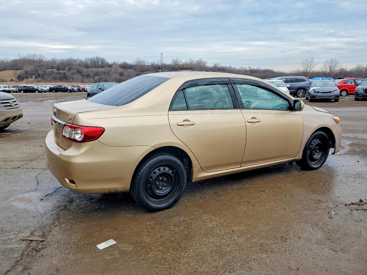 2012 Toyota Corolla Base Gold vin: 5YFBU4EE6CP029974