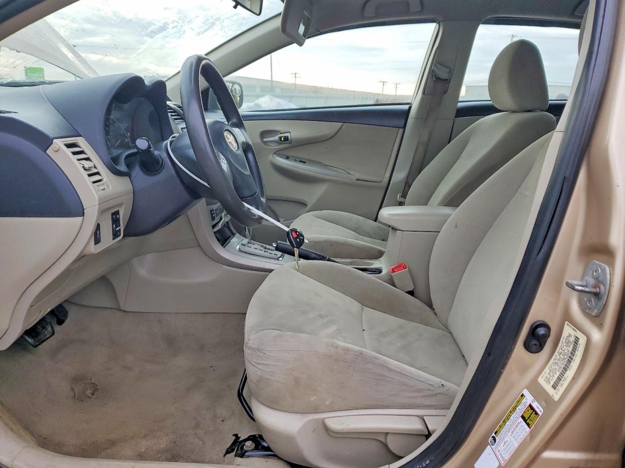 2012 Toyota Corolla Base Gold vin: 5YFBU4EE6CP029974