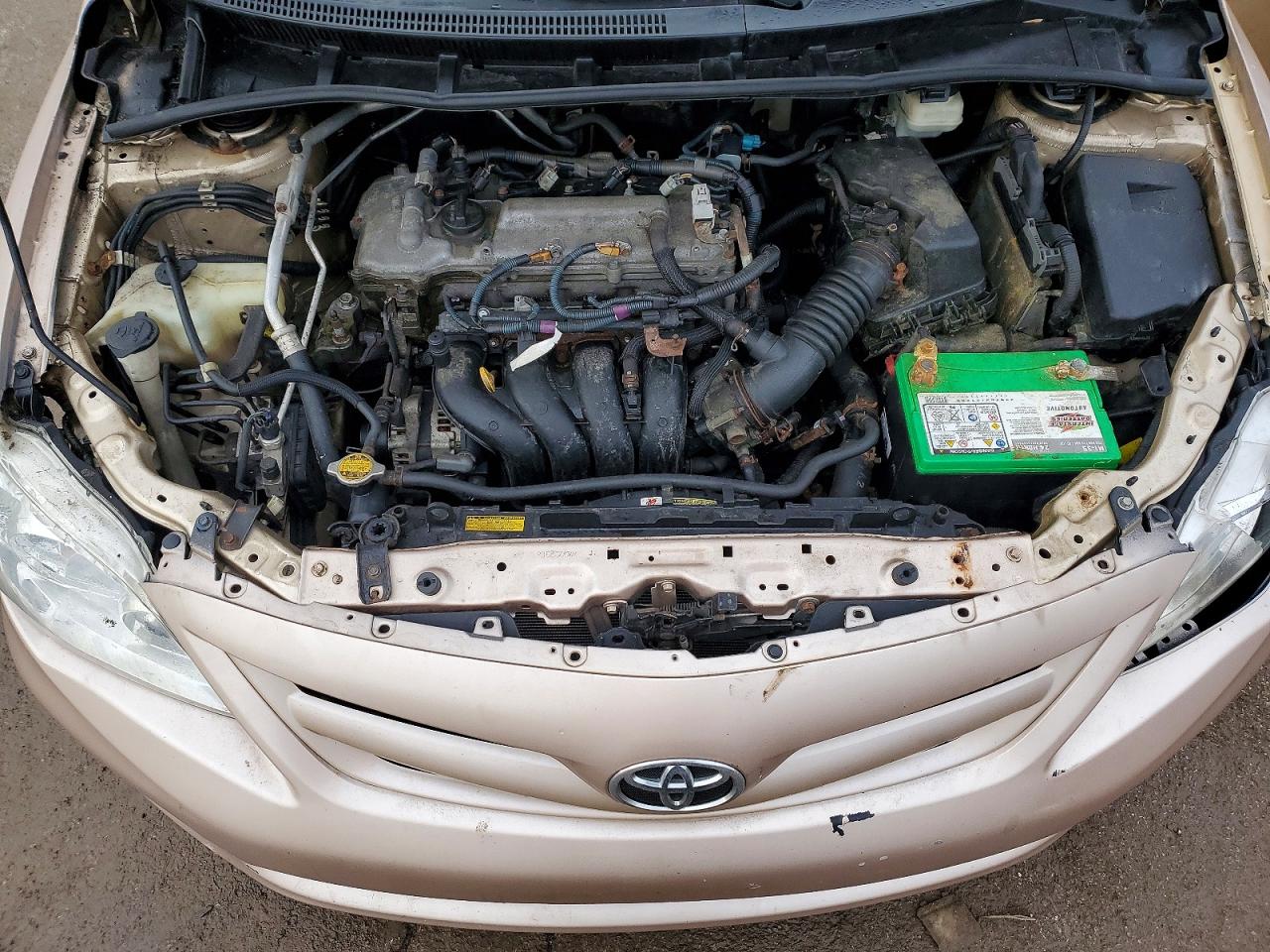 2012 Toyota Corolla Base Gold vin: 5YFBU4EE6CP029974