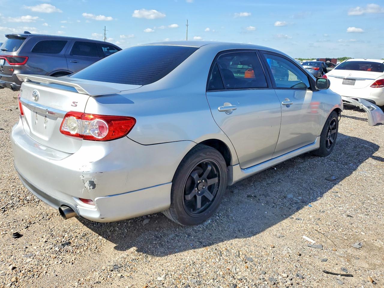 2012 Toyota Corolla S Silver vin: 5YFBU4EE6CP035127